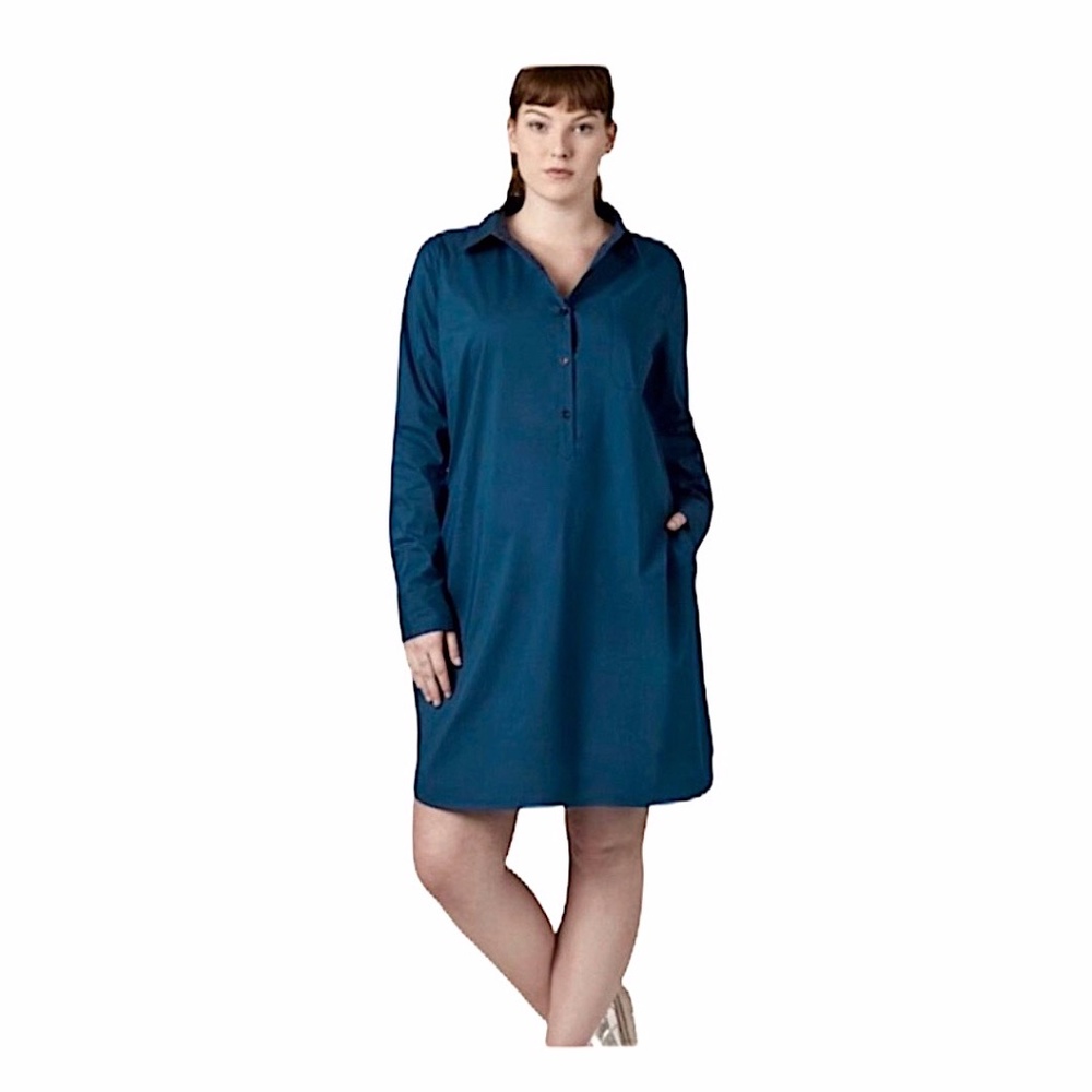 UNIVERSAL STANDARD Rubicon Popover Shirtdress